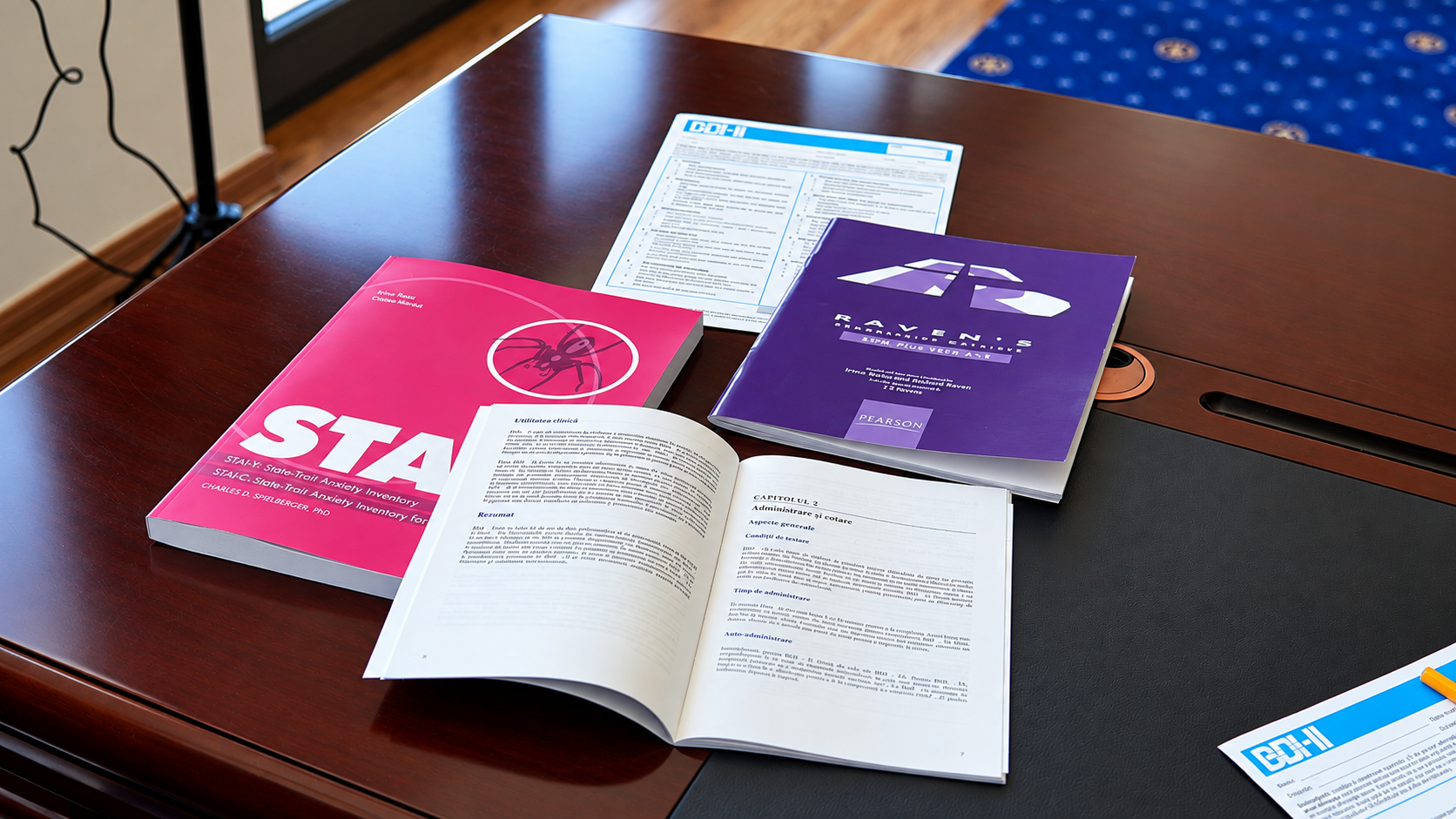Manuale DSM-5-TR, ICD-10 și norme psihometrice